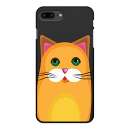 Заказать чехол для iPhone 7/7 Plus в Москве. Чехол для iPhone 7 Plus, объёмная печать Рыжый кот от IrinkaArt  - готовые дизайны и нанесение принтов.