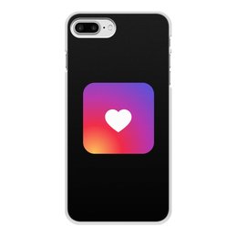 Заказать чехол для iPhone 7/7 Plus в Москве. Чехол для iPhone 7 Plus, объёмная печать Сердце от THE_NISE  - готовые дизайны и нанесение принтов.