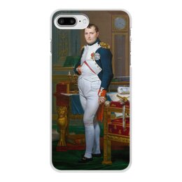 Заказать чехол для iPhone 7/7 Plus в Москве. Чехол для iPhone 7 Plus, объёмная печать Портрет Наполеона в кабинете дворца Тюильри от trend - готовые дизайны и нанесение принтов.