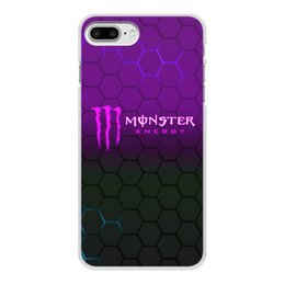 Заказать чехол для iPhone 7/7 Plus в Москве. Чехол для iPhone 7 Plus, объёмная печать Monster Energy от THE_NISE  - готовые дизайны и нанесение принтов.