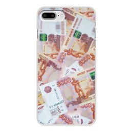 Заказать чехол для iPhone 7/7 Plus в Москве. Чехол для iPhone 7 Plus, объёмная печать Деньги от THE_NISE  - готовые дизайны и нанесение принтов.