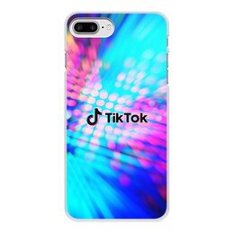 Заказать чехол для iPhone 7/7 Plus в Москве. Чехол для iPhone 7 Plus, объёмная печать Tik Tok от THE_NISE  - готовые дизайны и нанесение принтов.