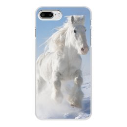 Заказать чехол для iPhone 7/7 Plus в Москве. Чехол для iPhone 7 Plus, объёмная печать Лошадь от THE_NISE  - готовые дизайны и нанесение принтов.