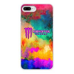 Заказать чехол для iPhone 7/7 Plus в Москве. Чехол для iPhone 7 Plus, объёмная печать Monster Energy от THE_NISE  - готовые дизайны и нанесение принтов.