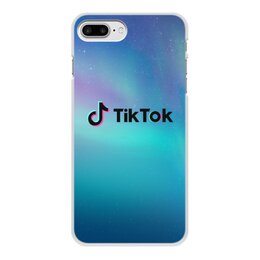 Заказать чехол для iPhone 7/7 Plus в Москве. Чехол для iPhone 7 Plus, объёмная печать Tik Tok от THE_NISE  - готовые дизайны и нанесение принтов.