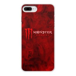 Заказать чехол для iPhone 7/7 Plus в Москве. Чехол для iPhone 7 Plus, объёмная печать Monster Energy от THE_NISE  - готовые дизайны и нанесение принтов.