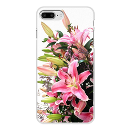Заказать чехол для iPhone 7/7 Plus в Москве. Чехол для iPhone 7 Plus, объёмная печать цветы от annet0897 - готовые дизайны и нанесение принтов.