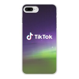 Заказать чехол для iPhone 7/7 Plus в Москве. Чехол для iPhone 7 Plus, объёмная печать Tik Tok от THE_NISE  - готовые дизайны и нанесение принтов.