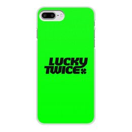 Заказать чехол для iPhone 7/7 Plus в Москве. Чехол для iPhone 7 Plus, объёмная печать Lucky twice от THE_NISE  - готовые дизайны и нанесение принтов.