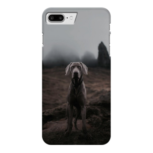 Заказать чехол для iPhone 7/7 Plus в Москве. Чехол для iPhone 7 Plus глянцевый Собака от Татьяна - готовые дизайны и нанесение принтов.