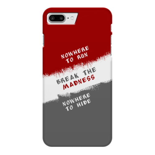 Заказать чехол для iPhone 7/7 Plus в Москве. Чехол для iPhone 7 Plus глянцевый Break the Madness от Дмитрий - готовые дизайны и нанесение принтов.