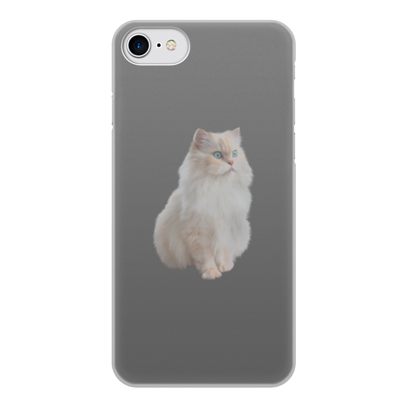 Printio Чехол для iPhone 8, объёмная печать Кошка printio чехол для iphone 8 объёмная печать кот кошка