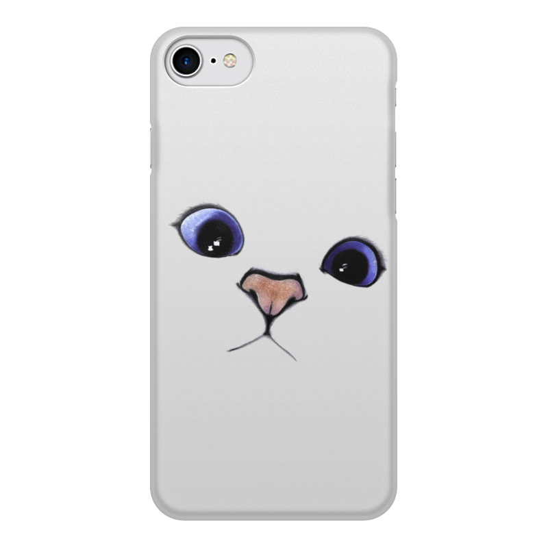 Printio Чехол для iPhone 8, объёмная печать Кот коби printio чехол для iphone 8 объёмная печать любопытный кот