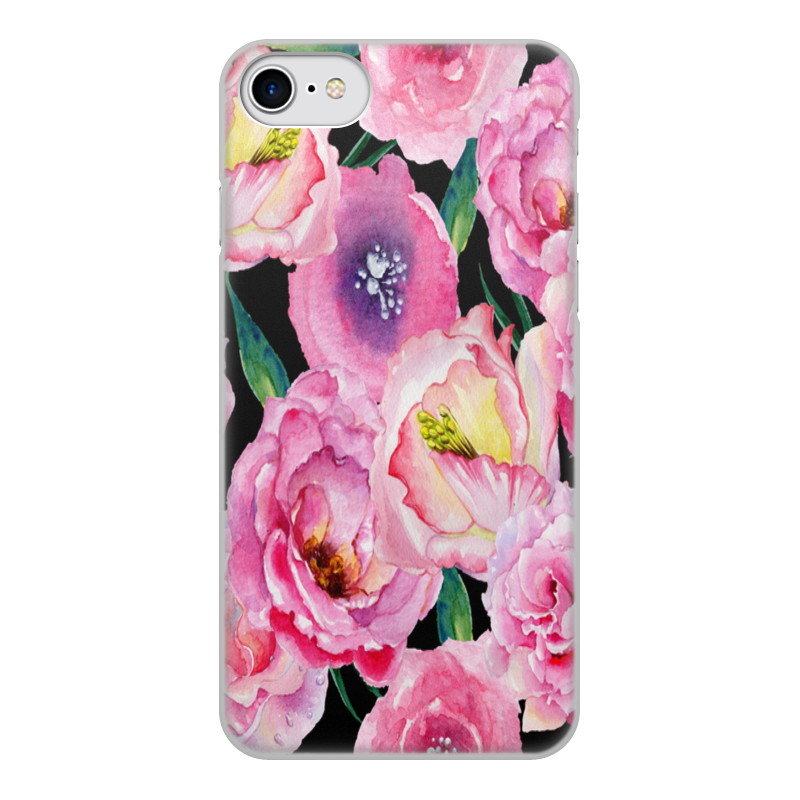 Printio Чехол для iPhone 8, объёмная печать Сад цветов printio чехол для iphone 8 plus объёмная печать сад цветов