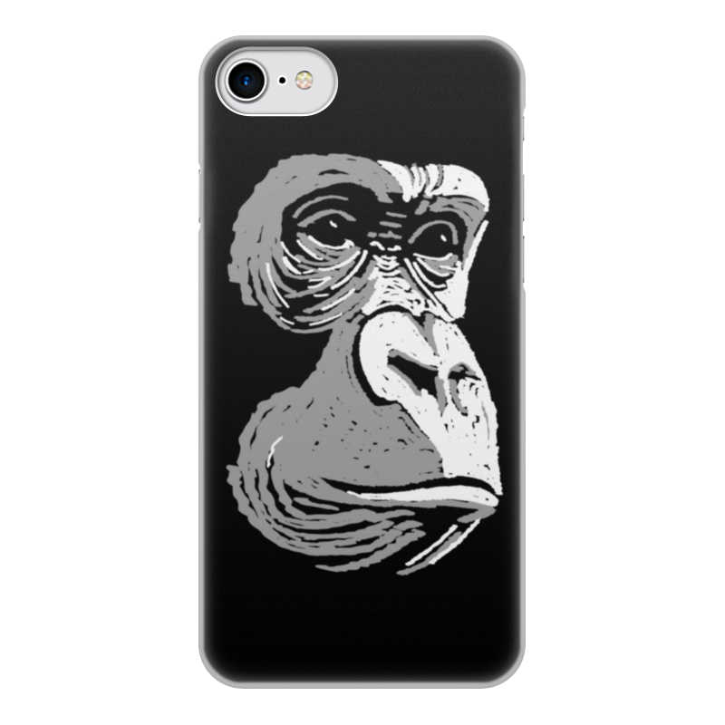 Printio Чехол для iPhone 8, объёмная печать Горилла printio чехол для iphone 8 plus объёмная печать горилла