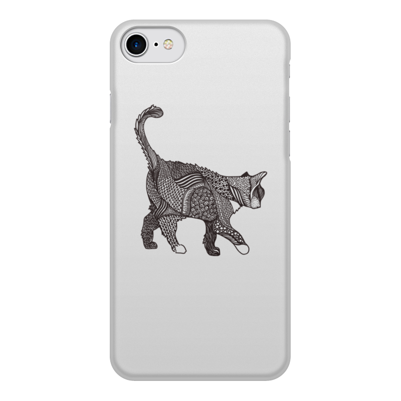 Printio Чехол для iPhone 8, объёмная печать Кошак