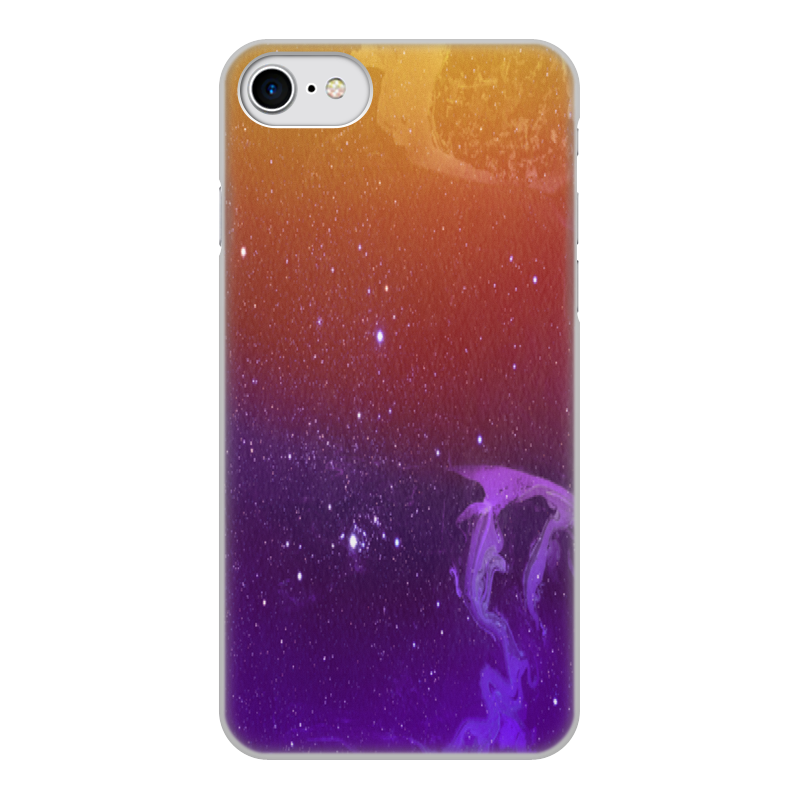 Printio Чехол для iPhone 8, объёмная печать Космос printio чехол для iphone 8 объёмная печать космос пурпурно синий