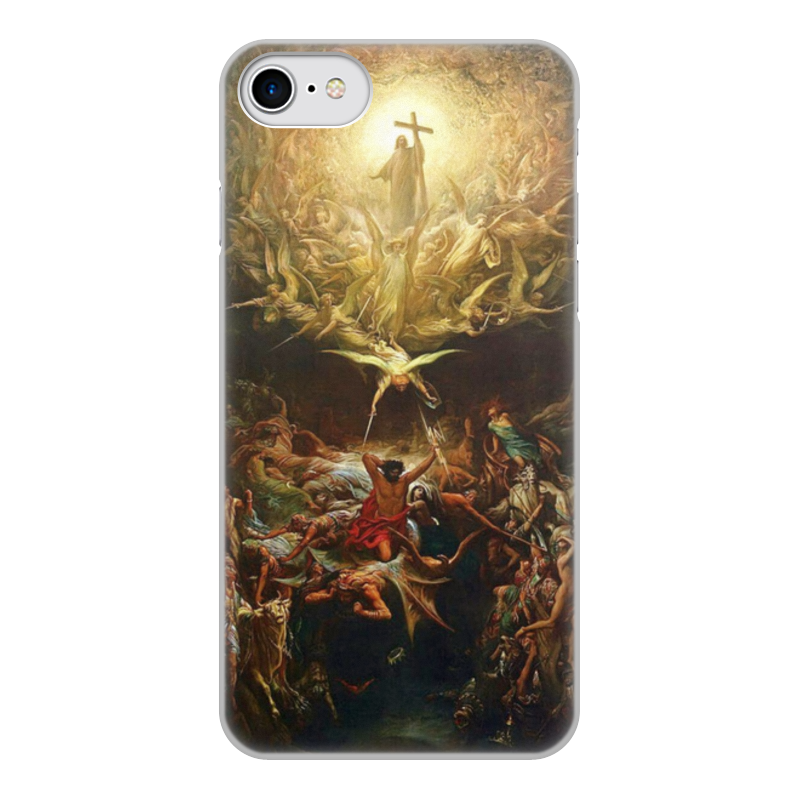 Printio Чехол для iPhone 8, объёмная печать Триумф христианства над язычеством