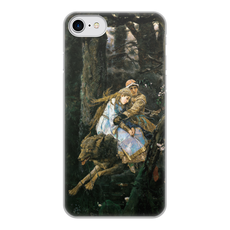 Printio Чехол для iPhone 8, объёмная печать Иван-царевич на сером волке (виктор васнецов)