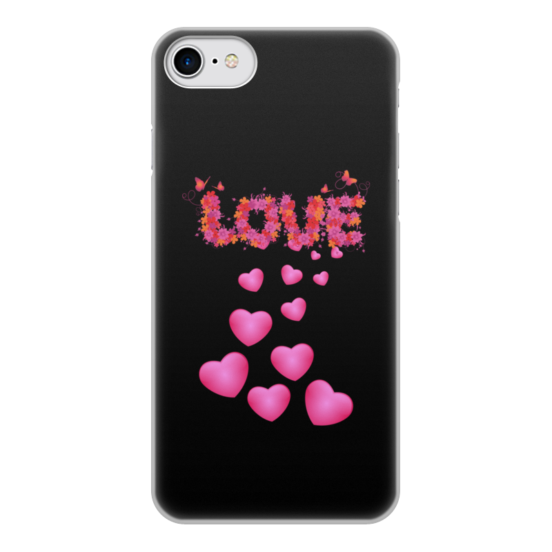Printio Чехол для iPhone 8, объёмная печать Любовь