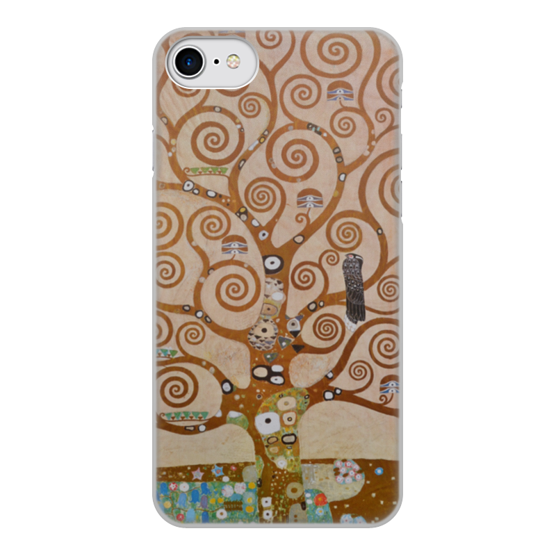 Printio Чехол для iPhone 8, объёмная печать Древо жизни (густав климт)