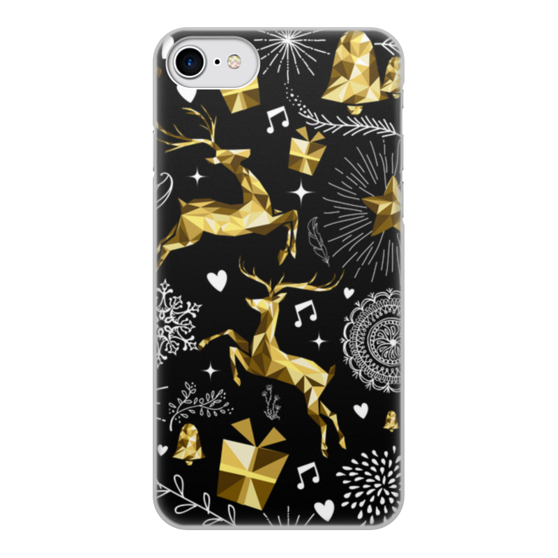 Printio Чехол для iPhone 8, объёмная печать Олени printio чехол для iphone 8 объёмная печать олени в лесу