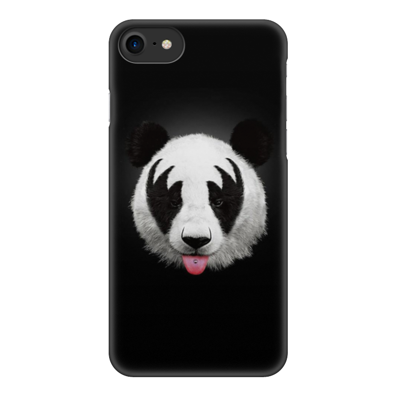 Printio Чехол для iPhone 8, объёмная печать Панда printio чехол для iphone 8 объёмная печать радужная панда