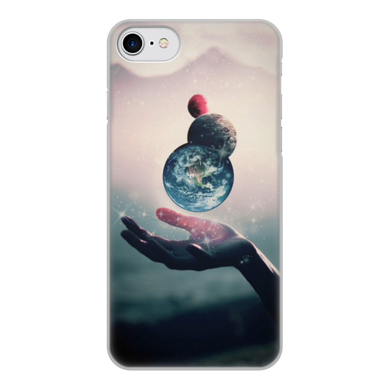 Printio Чехол для iPhone 8, объёмная печать Планеты