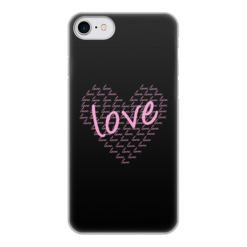 Printio Чехол для iPhone 8, объёмная печать Сердце printio чехол для iphone 8 plus объёмная печать сердце