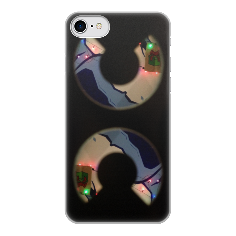 Printio Чехол для iPhone 8, объёмная печать Two horseshoes матовый чехол two faces w для oneplus 8 ванплюс 8 с 3d эффектом черный