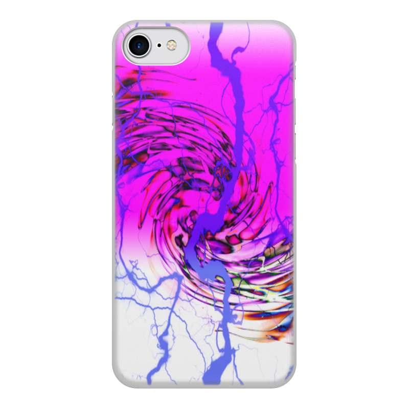 Printio Чехол для iPhone 8, объёмная печать Узор красок