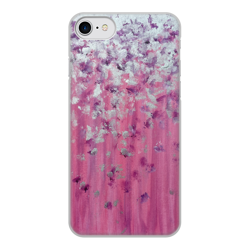 Printio Чехол для iPhone 8, объёмная печать Розовое настроение