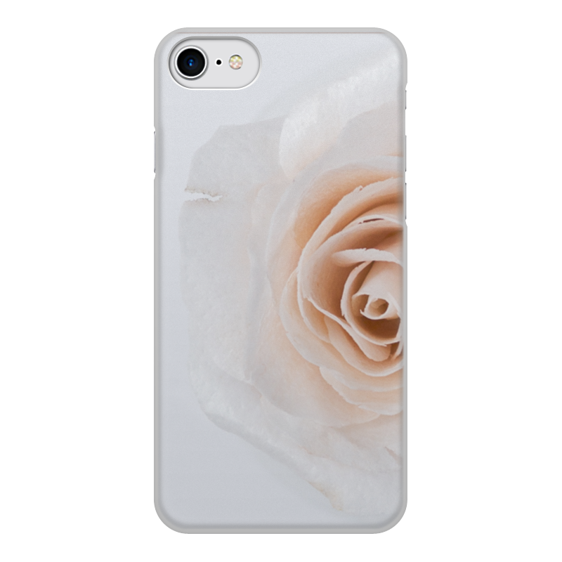 Printio Чехол для iPhone 8, объёмная печать Цветок роза