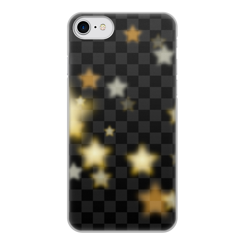 Printio Чехол для iPhone 8, объёмная печать Звезды printio чехол для iphone 8 объёмная печать кот и звезды