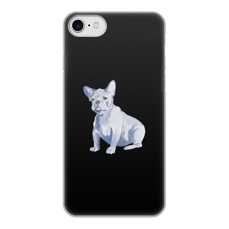 Printio Чехол для iPhone 8, объёмная печать Собачка