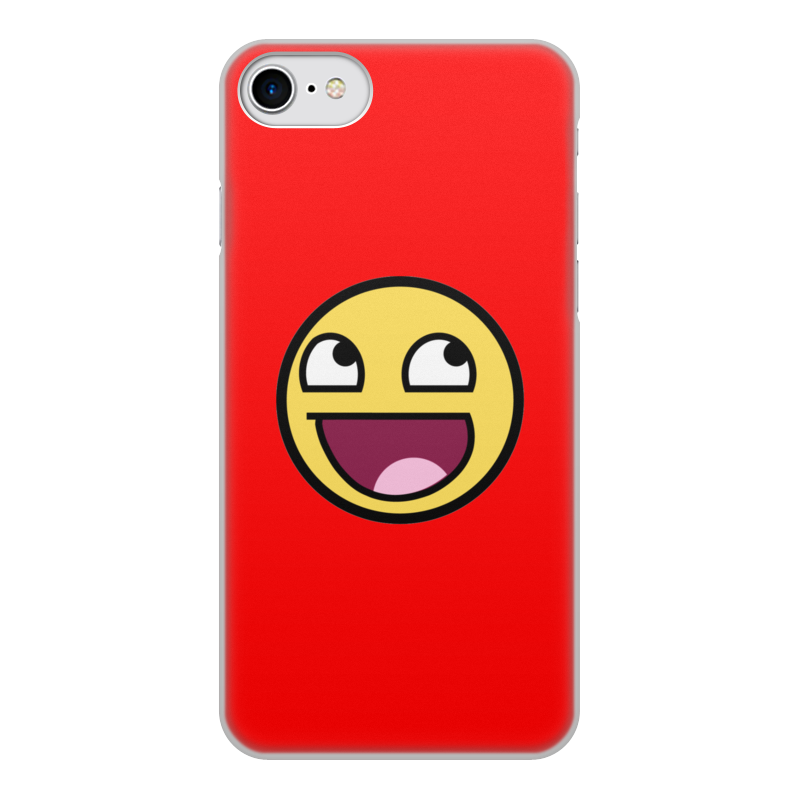 Printio Чехол для iPhone 8, объёмная печать Smile printio чехол для iphone 8 объёмная печать be happy and smile