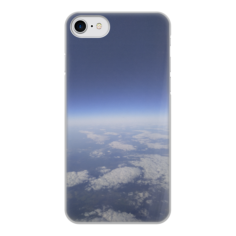 Printio Чехол для iPhone 8, объёмная печать Путешествие на самолёте printio чехол для iphone 6 plus объёмная печать путешествие на самолёте
