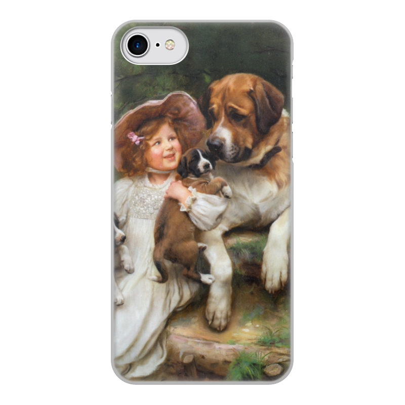 Printio Чехол для iPhone 8, объёмная печать Картина артура элсли (1860-1952) силиконовый чехол на huawei y5 2018 собаки для хуавей ю5 2018