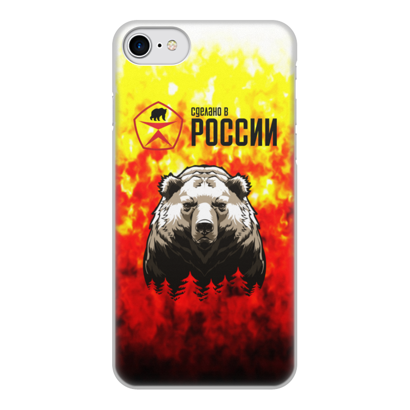 цена Printio Чехол для iPhone 8, объёмная печать Made in russia