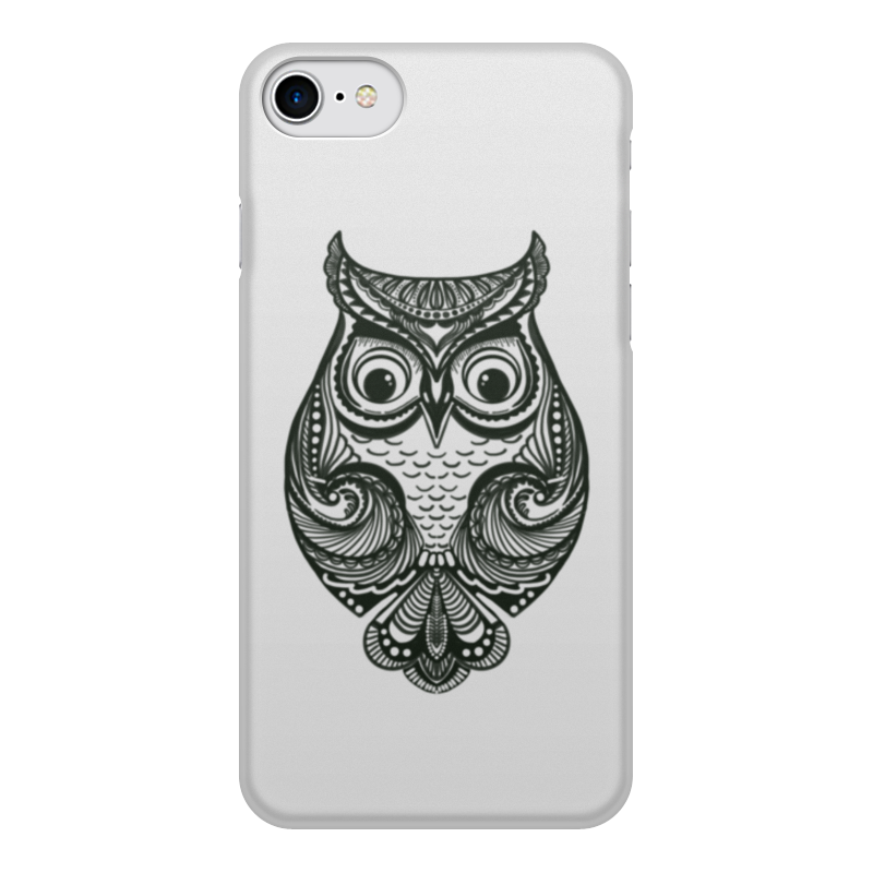 Printio Чехол для iPhone 8, объёмная печать Сова printio чехол для iphone 8 объёмная печать белая сова