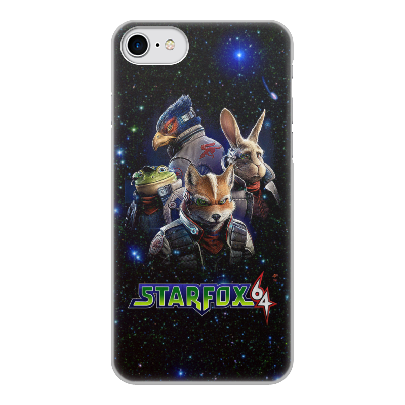 Printio Чехол для iPhone 8, объёмная печать Star fox printio чехол для iphone 8 объёмная печать star fox