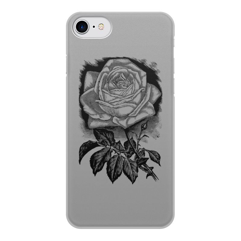 Printio Чехол для iPhone 8, объёмная печать цветок