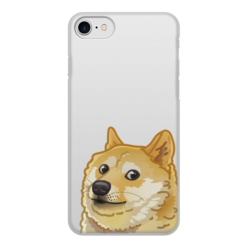 Printio Чехол для iPhone 8, объёмная печать Пёс - лучший друг