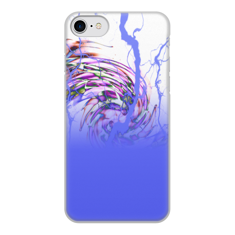 Printio Чехол для iPhone 8, объёмная печать Краски printio чехол для iphone 8 объёмная печать краски природы