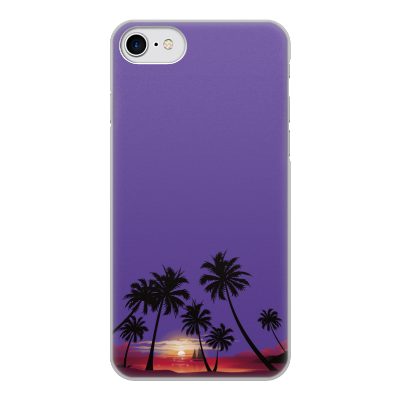Printio Чехол для iPhone 8, объёмная печать Острова в океане printio чехол для iphone 5 5s объёмная печать острова в океане
