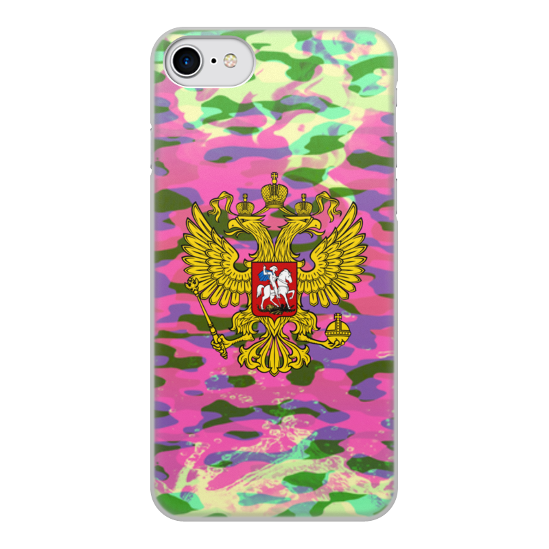 Printio Чехол для iPhone 8, объёмная печать Russia printio чехол для iphone 8 объёмная печать russia