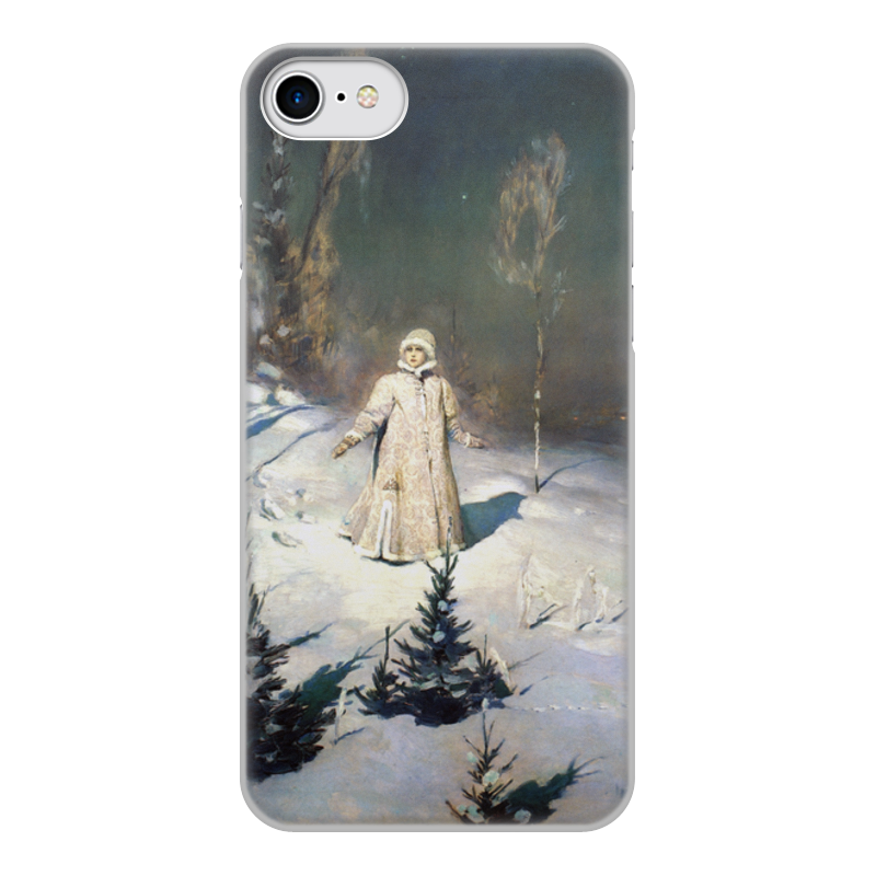 Printio Чехол для iPhone 8, объёмная печать Снегурочка (картина васнецова) printio чехол для iphone 8 plus объёмная печать снегурочка