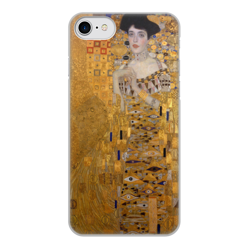 Printio Чехол для iPhone 8, объёмная печать Портрет адели блох-бауэр i (густав климт) printio чехол для iphone 8 объёмная печать мона лиза