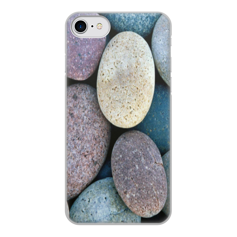 Printio Чехол для iPhone 8, объёмная печать Камни цена и фото