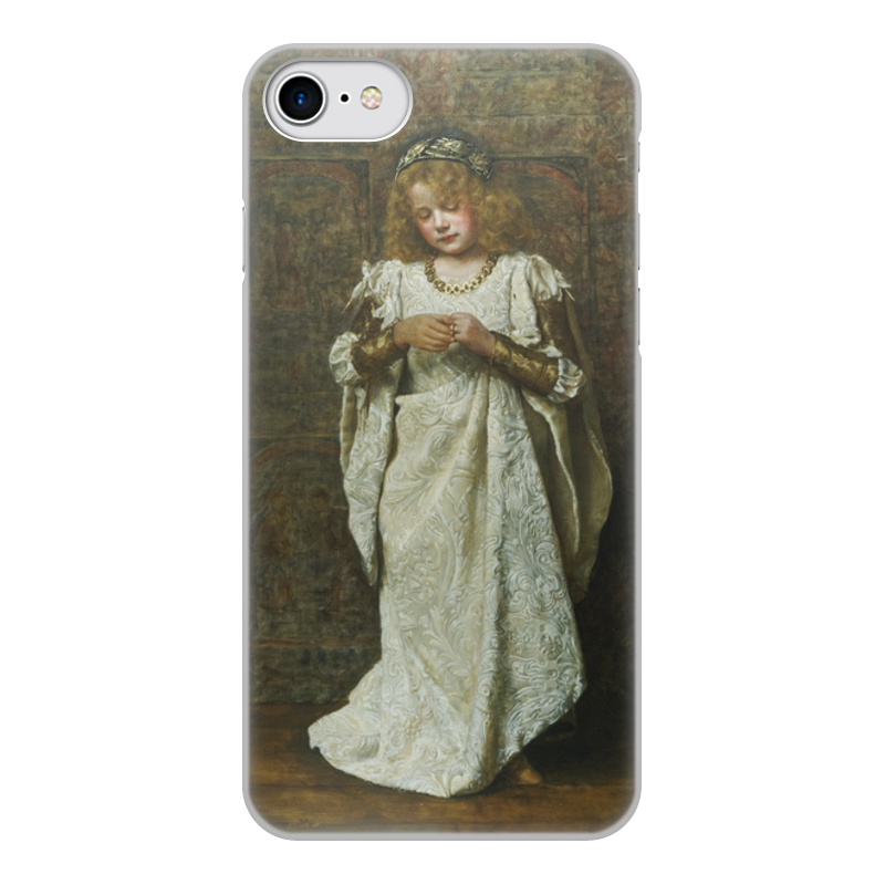 printio значок женский портрет джон кольер Printio Чехол для iPhone 8, объёмная печать Ребенок невеста (джон кольер)
